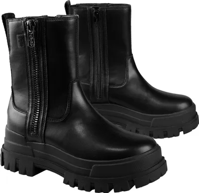 Image de Buffalo Dames Élégant Bottine Aspha Bootie Zip 1270125 noir