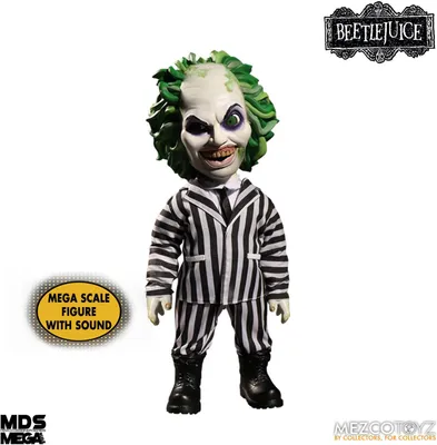Imagen del producto de Figura de acción Beetlejuice, escala Mega, que habla, de 38 cm