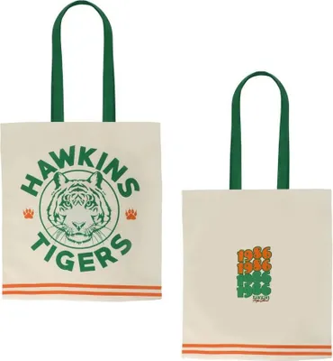 Produktbild von Stranger Things Tragetasche Hawkins Tigers