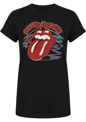 Produktbild von The Rolling Stones 1994 Tongue Black L Damen T-Shirt