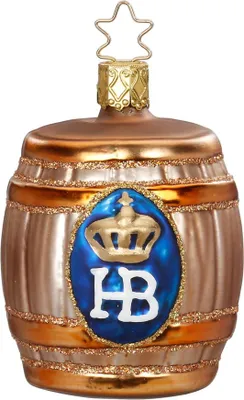 Produktbild von INGE-GLAS Weihnachts-Kugel Bierfaß Hofbräuhaus