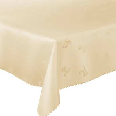 Produktbild von Fleckenresistente Tischtücher 147 Ecru 2 Rose 80x80 cm