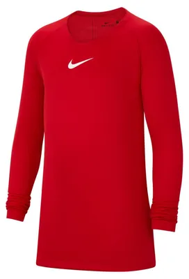 Produktbild von Nike Kinder Dri-FIT Park First Layer Langarmshirt, Universitätsrot/Weiß, M, AV26