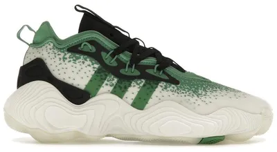 Immagine prodotto di Adidas Trae Young 3 Basket Uomo - Nuvola Bianca / Verde / Core Black - Indoor Performance Sneaker Dimensioni: 43 1/3