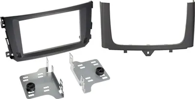 Image de Plaque de façade 2-DIN Smart Fortwo 2010-2015 OEM Sat Nav