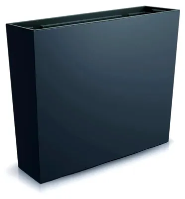 Produktbild von Blumenkasten hoch Pflanzkasten für draußen rechteckig (Anthrazit; 58x18x50cm)