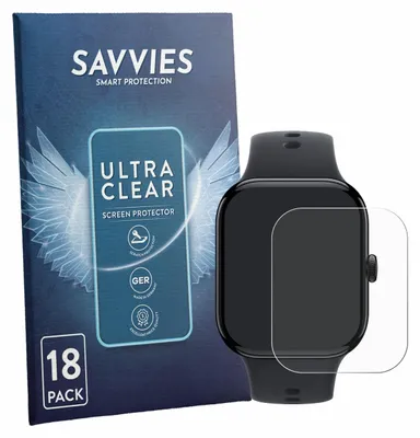 Produktbild von 18x Für Vivo Watch GT 2 Schutzfolie Savvies Displayschutz Display Schutz Folie Klar Transparent