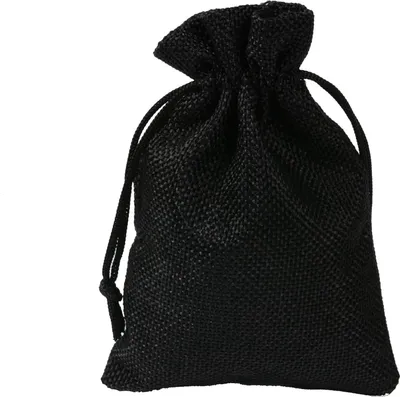 Produktbild von 1 Stück Jutesäckchen Drawstring Jutebeutel Geschenksäckchen für die Hochzeit, Geburtstag, Halloween, Weihnachten