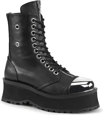 Produktbild von GRAVEDIGGER-10 Uni Booties von DemoniaCult, Schwarz EU 41, US 9