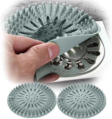 Productafbeelding van Universele gootsteenstopper - Blauw - 4 stuks
