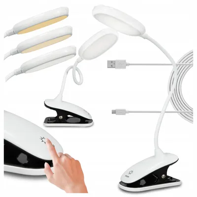 Produktbild von Smartled Schreibtischlampe LED Klemmleuchte Akku Touch CCT
