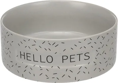 Image de Flamingo gamelle ronde Lada grise pour chiens