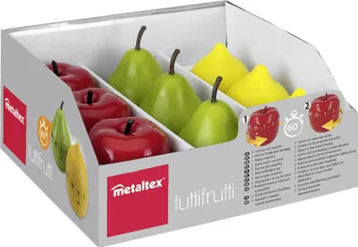 Produktbild von METALTEX Kurzzeitmesser sort. 9 Stück Verkaufseinheit 111232 8002522492105