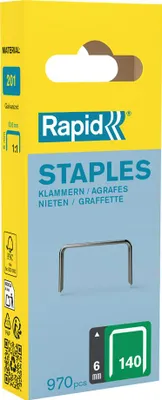Obrázek produktu pro Rapid Tools 40109513 Rapid Flachdrahtklammern Typ 140, 6 mm, Kleinpackung