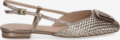Produktbild von Peter Kaiser 79481 780, Peeptoes & Slingpumps in Gold für Damen, Größe 37