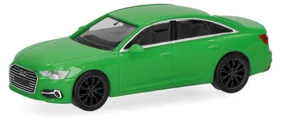 Produktbild von Herpa 420297-003 - 1:87 Audi A6 Limousine, kyalami grün - Neu