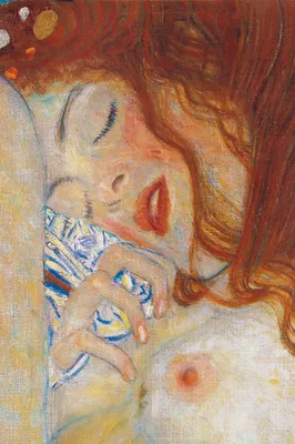 Produktbild von Gustav Klimt Kunstdruck Bild - Danaë, 1907, Detail (180 x 120 cm)