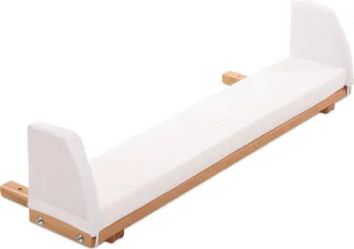 Produktbild von babybay Verlängerungsseite Kernbuche geölt lackiert inkl. Matratzenergänzung weiß passend für Modell