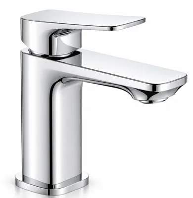 Immagine prodotto di Miscelatore monocomando per lavabo, in ottone cromato, dimensioni 133x130 mm, a risparmio idrico