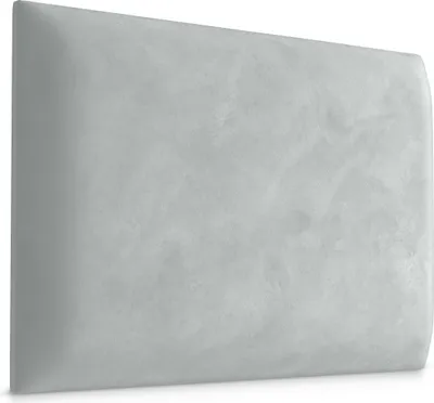 Immagine prodotto di Muralo PANNELLO IMBOTTITO Tappezzeria a muro Cuscino per letto Testata del letto Pannello a muro Magic Velvet grigio cenere 2239 60 cm x 40 cm