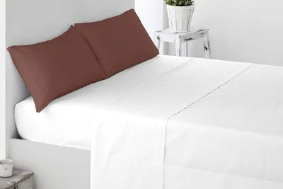 Obrázok produktu pre Poťah na vankúš z 100% česanej mikrovlákna, rozmer 85 x 45 cm, 2 kusy, s otvorom na zips, vhodný pre posteľ 150