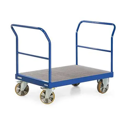 Produktbild von Bako Logistiksysteme Plattformwagen R2200 mit 2 Schiebebügeln 2200kg Tragkraft 1600x800mm