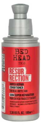 Produktbild von Tigi Resurrection, Frauen, beschädigtes Haar, Feuchtigkeitsspendend, Nährend, Reparatur, Weichmachend, 100 ml, Flasche, WATER (AQUA/EAU), CETEARYL ALCOHOL, DIMETHICONE, STEARAMIDOPROPYL DIMETHYLAMINE, LACTIC ACID,...