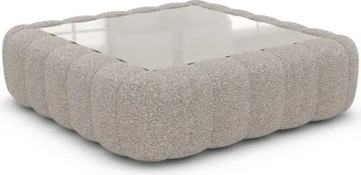 Produktbild von Bouclé Couchtisch Square Valora Sand