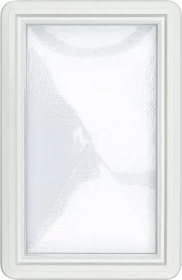Produktbild von Bullauge für Garagenschiebetor, 37 x 23,5 cm, Stärke 22 bis 26 mm