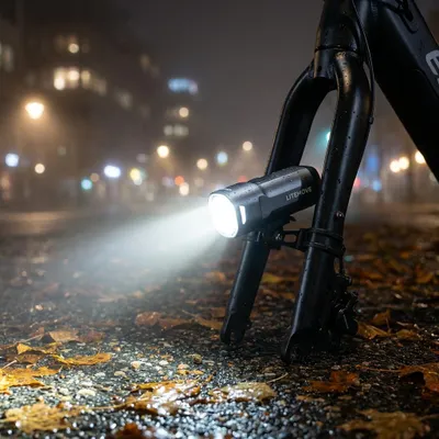 Produktbild von LITEMOVE Frontlicht SEC-150 Gabelhalterung 150 - 150 Lux E-Bike-Scheinwerfer ....