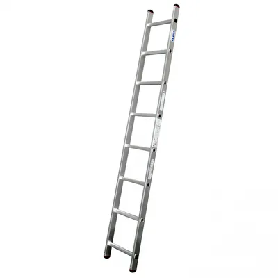 Produktbild von KRAUSE Anlegeleiter CORDA silber 8 Sprossen, H: 225,0 cm