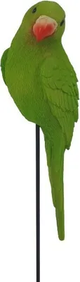 Produktbild von Gartenstecker Papagei 29 x 7,5 cm grün