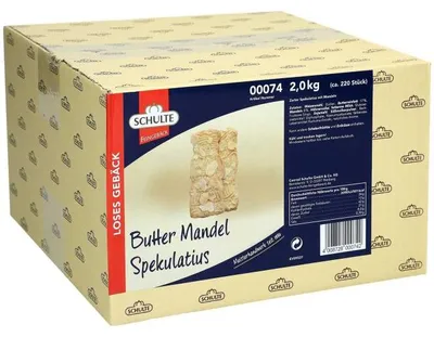 Obrázek produktu pro Schulte Butter Almond Speculoos Vhodné pro vánoční sezónu 2000g