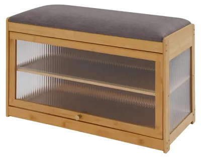 Produktbild von Schuhregal, platzsparendes Design, vielseitige Funktionalität, Logfarbe