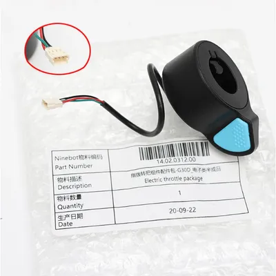 Produktbild von Ninebot G30 G30D G30 LD Elektronische Gas Pedal Blau Accelelator