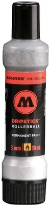 Produktbild von Molotow Dripstick Rollerball PP 3mm 30ml, chrom, Squeeze Bottle