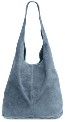 Produktbild von Caspar große Damen Wildleder Tasche Hobo Bag Shopper - CLASSIC LINE - Modell No.767 -  Italy