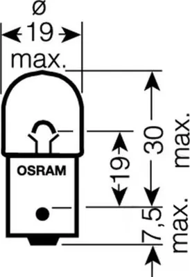 Produktbild von Osram Glühlampe, Blinkleuchte hinten 5009