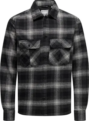 Produktbild von ONLY & SONS Hemd gewebt Regular Fit Hemdkragen Knopfleiste Größe: M (39/40)