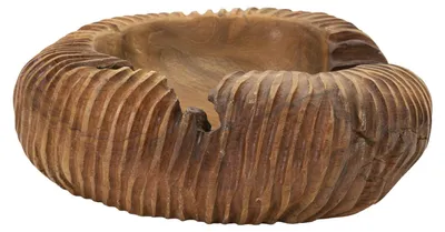 Obrázok produktu pre Mauro Ferretti dekoratívna miska Garit 37x40x16 cm hnedá