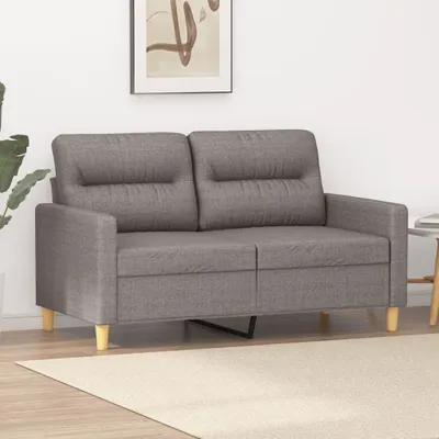 Productafbeelding van Maison Exclusive - Tweekapper sofa, taupe kleur, 120 cm, gestoffeerd