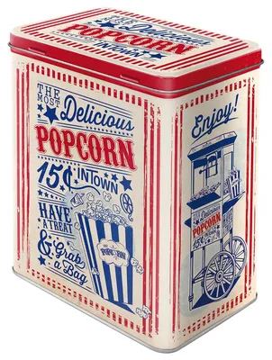 Produktbild von Nostalgic-Art Retro Vorratsdose L, 3 l, Popcorn
