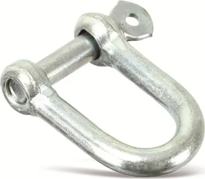 Produktbild von Schäkelhaken, 6mm, Stahl, verzinkt