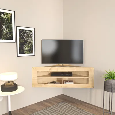Zdjęcie produktu dla Skye Decor, Sala - Oak, stolik TV, dąb, 100 % PŁYTA POWLEKANA MELAMINĄ, 120 x 45 x 40 cm