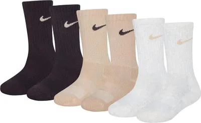 Produktbild von Nike Kids Nhb Df Perf Basic Crew-socken 6 Paare Mehrfarbig EU 23 1/2-27 Jungen,Mädchen Mehrfarbig EU 23 1/2-27