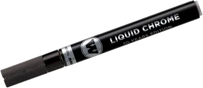 Produktbild von Permanentmarker Liquid Chrome 2mm chrom Packung mit 3 Stück