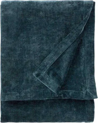 Immagine prodotto di Yard - Copriletto, ciniglia, qualità pesante RV3653 (150 cm x 200 cm) (blu navy)