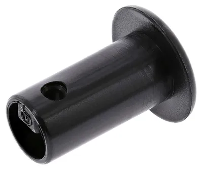 Image de Embout pour guidon - plastique, noir