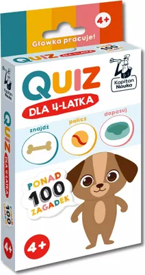 Produktbild von Quiz dla 4-latka