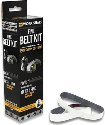 Obrázek produktu pro Sada pásů Work Sharp pro X4 Fine PP0002938 Qty 5 brusné pásy 5ks (WSSAKO81120)